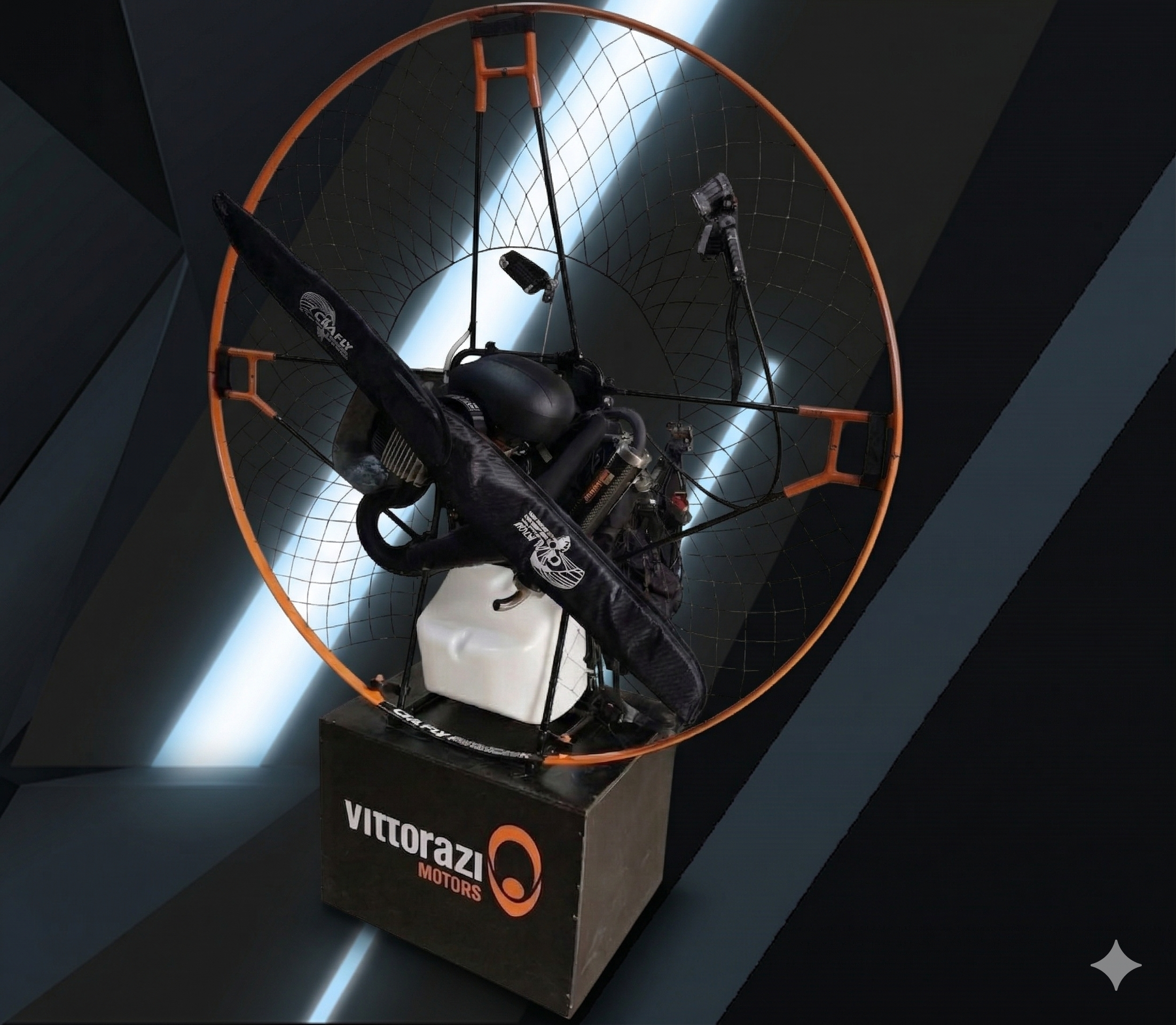 Paramotor completo com motor Moster 185 MY25